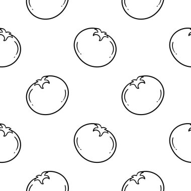 Domates sebzeli, kusursuz çizilmiş.