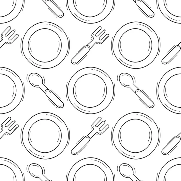 El çizimi masa takımı pürüzsüz desen