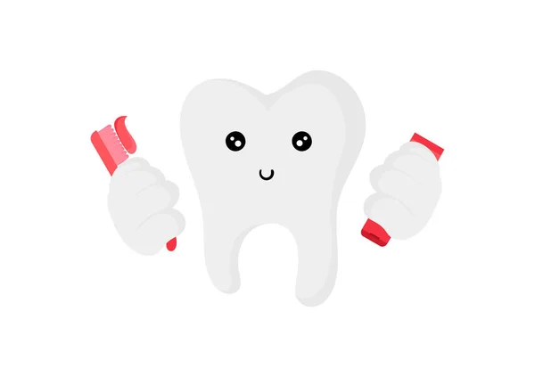 Illustration Tooth — Vector de stock