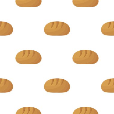 beyaz arkaplanda ekmeksiz desen
