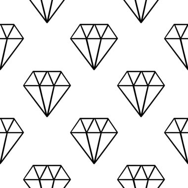 hatları olmayan elmas desenli