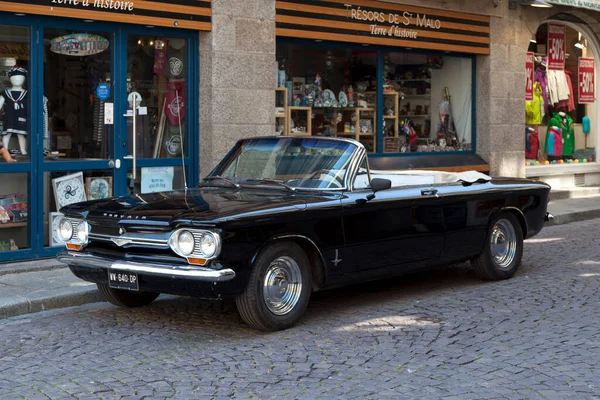 Saint Malo Frankreich Juni 2020 Auf Der Straße Geparktes Chevrolet — Stockfoto