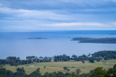 Güzel deniz manzarası ve gökyüzü