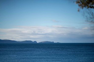 Güzel deniz manzarası. doğa arkaplanı