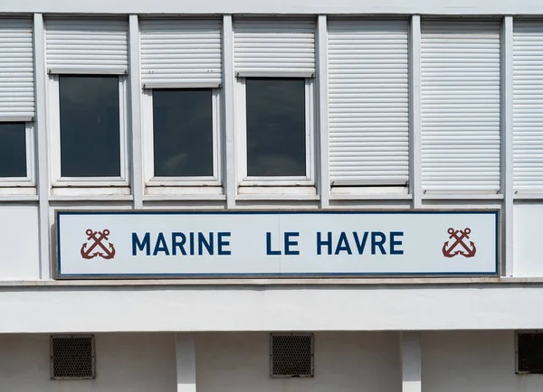 Havre França Agosto 2021 Escritório Marina Havre Normandia — Fotografia de Stock