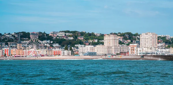 Havre Francja Sierpnia 2021 Krajobraz Miasta Hawru Normandia Diabelski Młyn — Zdjęcie stockowe