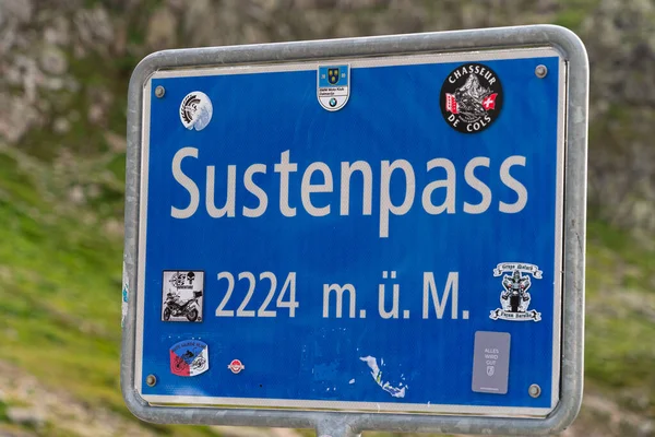 瑞士苏斯特关口 2021年8月13日 苏斯特关口是连接伯尔尼州和乌里州的瑞士高山关口 海拔2224米 — 图库照片