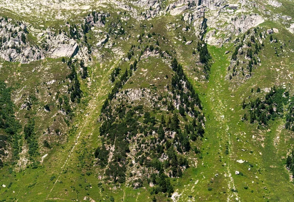 Motif Naturel Forme Goutte Sur Une Montagne Dessus Vallée Rhône — Photo