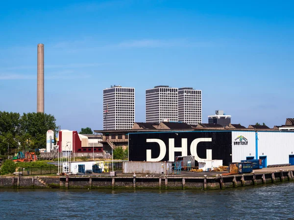 Rotterdam Netherlands April 2022 Dhg Group Logistics Real Estate Specialists — Stock Fotó