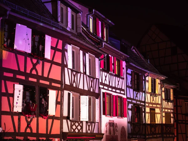 Magical Christmas Colmar Amongst Most Attractive Atmospheric Christmas Markets All — Foto de Stock