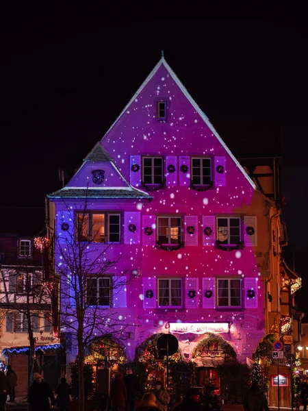 Colmar France December 2021 Magical Christmas Colmar Amongst Most Attractive — Stockfoto