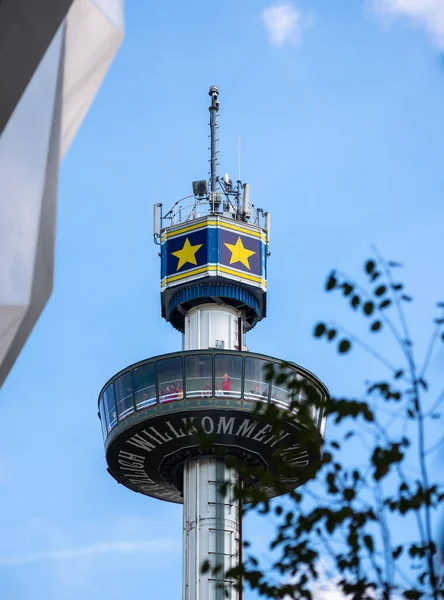 Rust Γερμανία Σεπτεμβρίου 2022 Ένας Πύργος Επικοινωνίας Στο Europa Park — Φωτογραφία Αρχείου