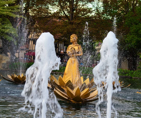 Rust Alemanha Setembro 2022 Figurinha Princesa Europa Park Maior Parque — Fotografia de Stock