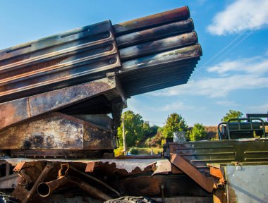 Rus savaş makinesi, şimdi Ukrayna, Kiev 'de sergileniyor..