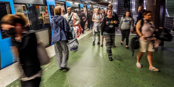 Estación Metro Estocolmo Suecia — Foto de Stock