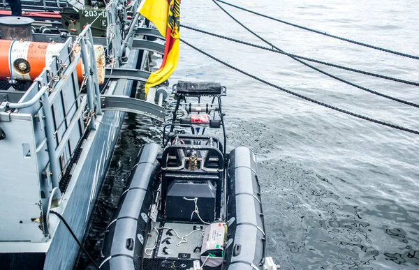 Otan Armada Centro Estocolmo Suecia Antes Entrar Juego Guerra Mar Imagen De Stock