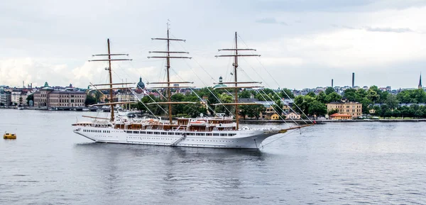 Sailing Ship Sea Cloud Spirit Stockholm Sweden — Stock Fotó