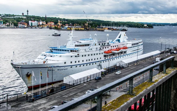 Crousing Ship Ocean Majesty Stockholm Sweden — Stock Fotó