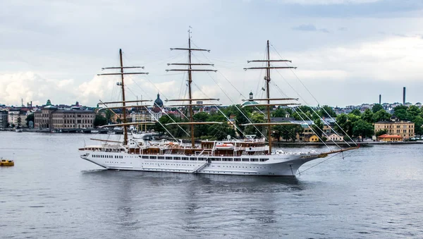 Sailing Ship Sea Cloud Spirit Stockholm Sweden — Stock Fotó