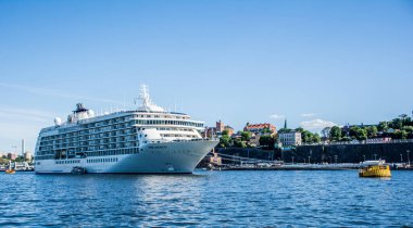 Cruise ship The World in Stockholm, Sweden