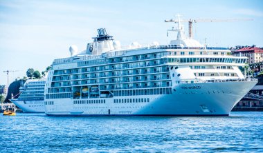 Cruise ship The World in Stockholm, Sweden