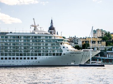 Cruise ship The World in Stockholm, Sweden
