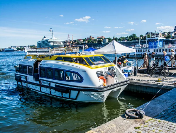 Nave Crociera World Stockholm Svezia — Foto Stock