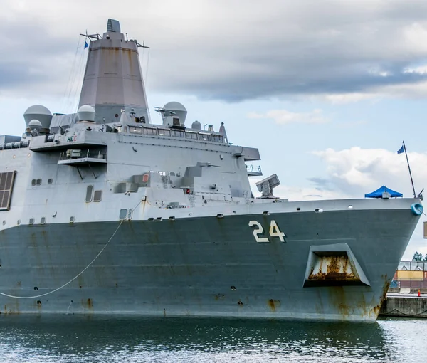 Usa Warship Uss Arlington Stockholm Sweden — Stock Fotó