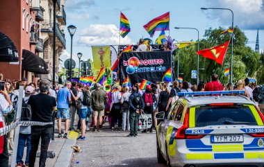 PRIDE 2022 in Stockholm, Sweden