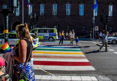 PRIDE 2022 in Stockholm, Sweden