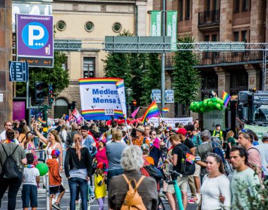 PRIDE 2022 in Stockholm, Sweden