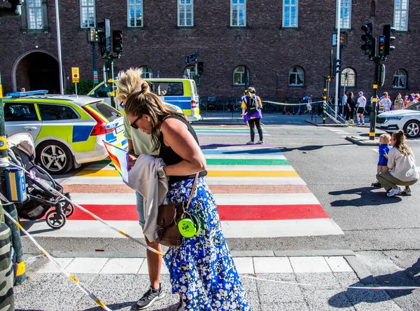 PRIDE 2022 in Stockholm, Sweden