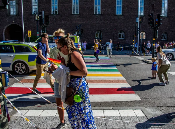 PRIDE 2022 in Stockholm, Sweden