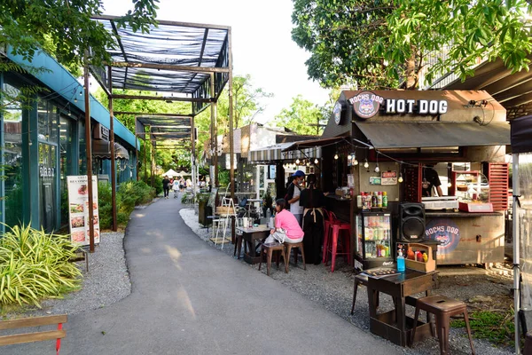 Bangkok Thailand Okt 2022 Alter Klassischer Straßenladen Auf Dem Chang — Stockfoto