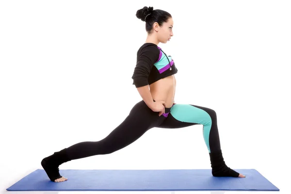 Stretching before Fitness, Exercise — Stock Photo, Image