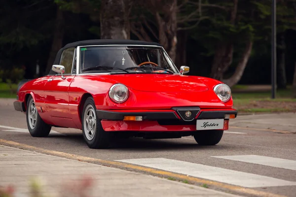 Reocin Cantabria España Octubre 2021 Exposición Vehículos Clásicos Alfa Romeo — Foto de Stock