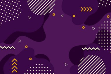 90 'ların soyut renkli eğlenceli geçmişi. İniş sayfası, web sitesi ve kapak sayfası için arka plan retro uygun.