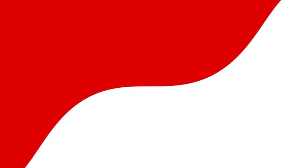 Red White Flag National Flag Indonesia Suitable Backgrounds Templates Banners — стоковое фото