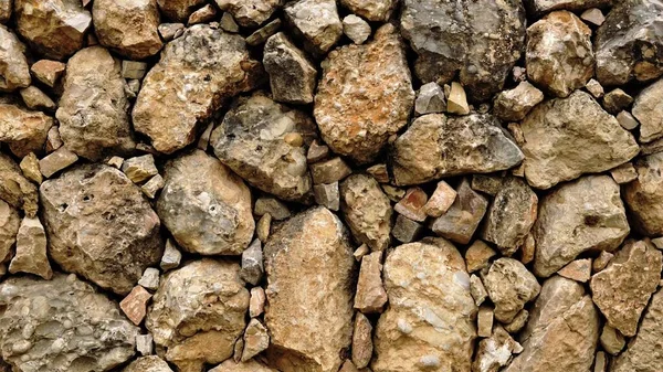 Rustic Rock Wall Background — Stock Photo, Image