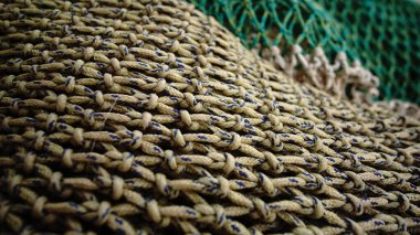 fabric in perspective as background