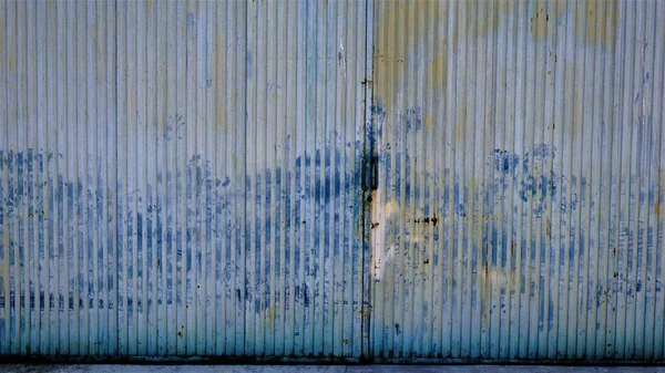 Industrial Metal Rustic Door Background — Stock Photo, Image