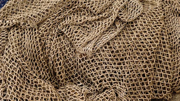 Fishing Net Waving Background — Stock Photo, Image