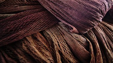 arkaplan olarak karışık balıkçılık ağı