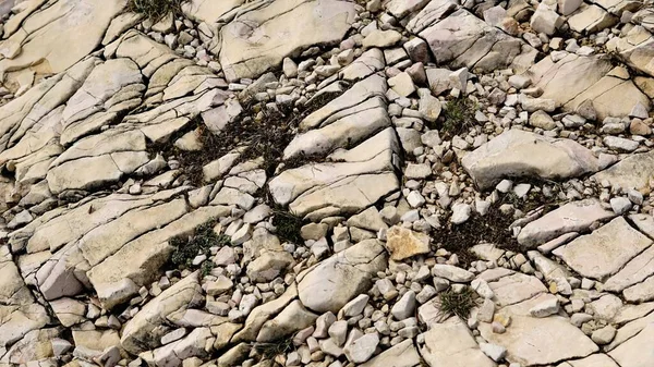 Gleba Rustykalna Kamieniami Jako Tłem — Zdjęcie stockowe