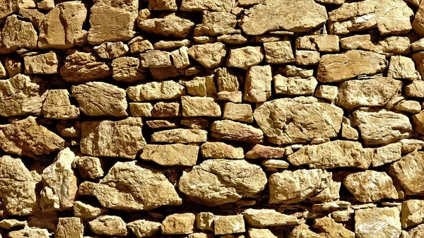 Rustieke Stenen Muur Als Achtergrond — Stockfoto