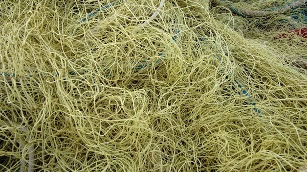 fishing net texture as abstract background