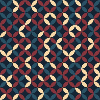 Renkli neo-jeo arka plan, geometrik şekilli modern arka plan. Vektör renkli desen