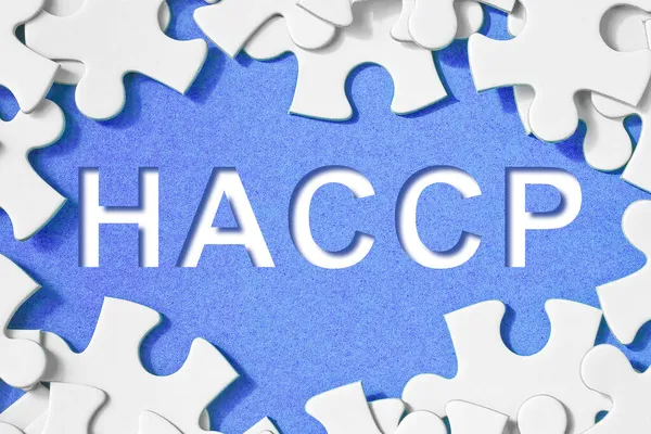 Haccp Ανάλυση Κινδύνου Και Κρίσιμα Σημεία Ελέγχου Ασφάλεια Τροφίμων Και — Φωτογραφία Αρχείου