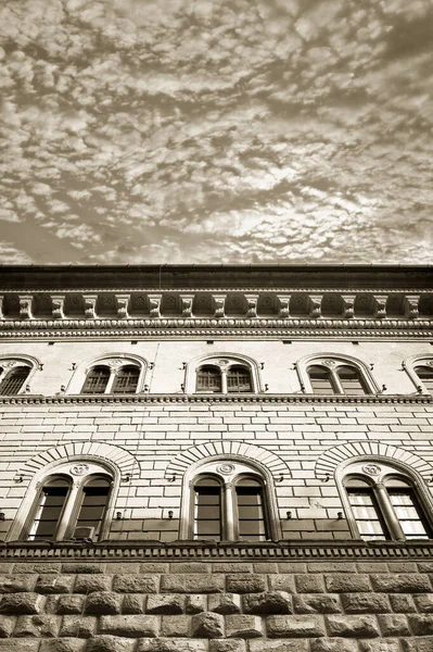 Medici Riccardi Palace Florence Velkolepý Příklad Renesanční Architektury Itálie Toskánsko — Stock fotografie