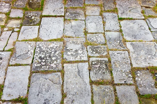 Типичная Старая Тоскана Вымощенная Резными Каменными Блоками — стоковое фото